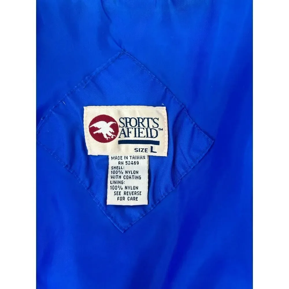 Vintage 80s Sports Afield Colorblock Jacket Size L